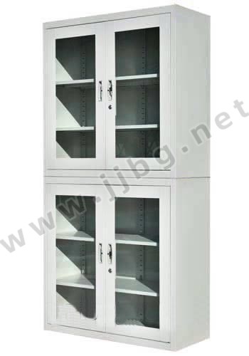 點擊查看商品:玻璃平開門書柜