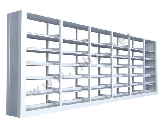 點(diǎn)擊查看商品:高檔六層雙面雙柱鋼制書(shū)架